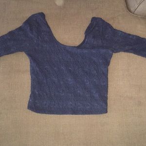 Hollister crop top